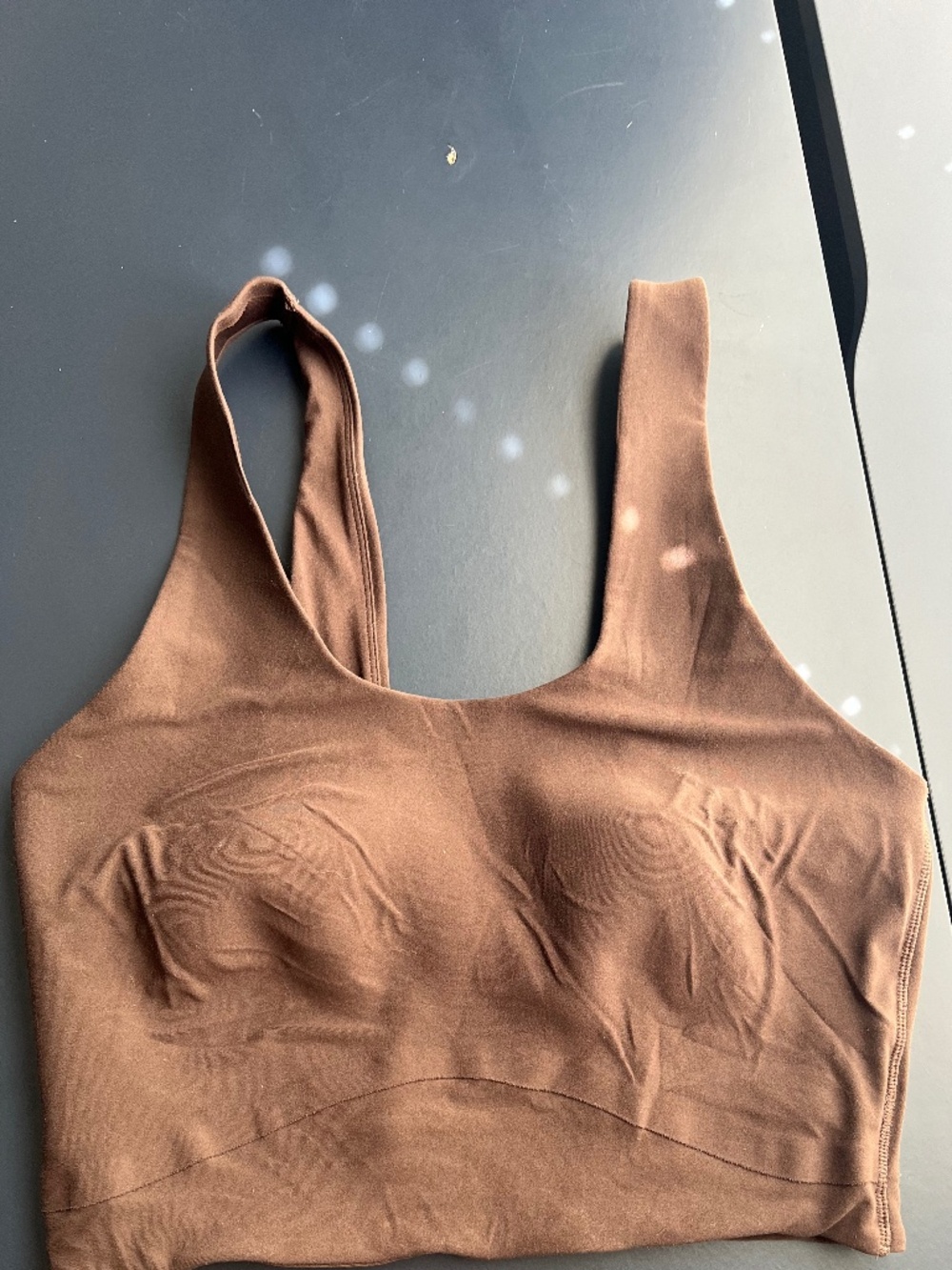 All in Motion Everyday Soft Racerback Tank Top – Brown – XXL